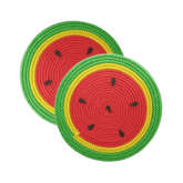 Bàn Cào Móng Mèo Bện Dây Thừng Hình Dưa Hấu 25cm - Paddy Pet Shop